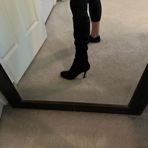High black boots